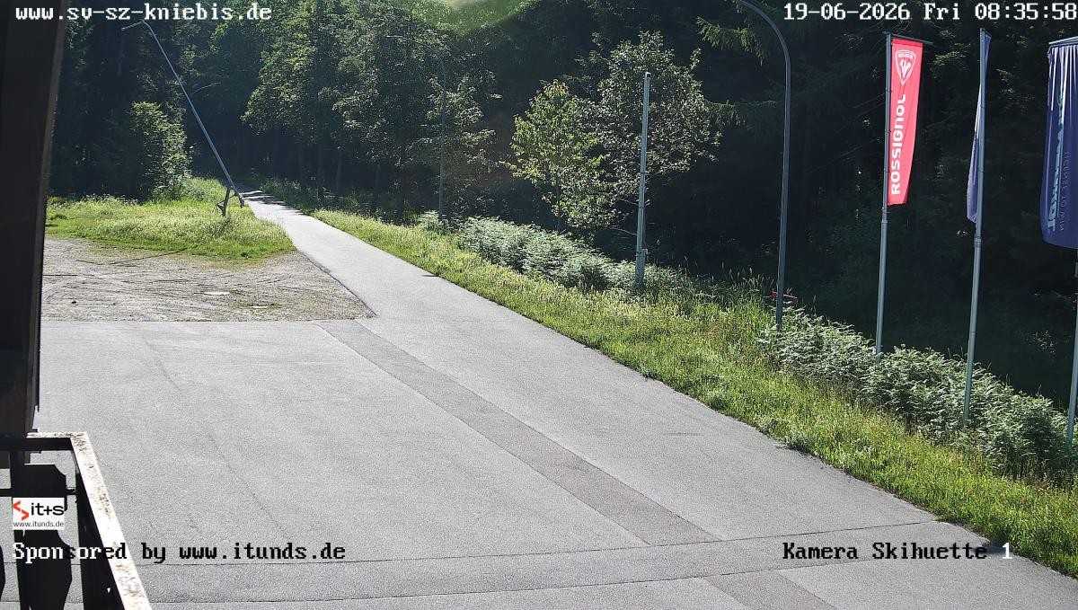 Archiv Foto Webcam Kniebis - Nachtloipe Startbereich Skistadion