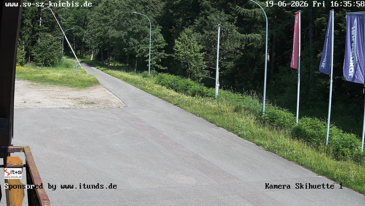 Archiv Foto Webcam Kniebis - Nachtloipe Startbereich Skistadion