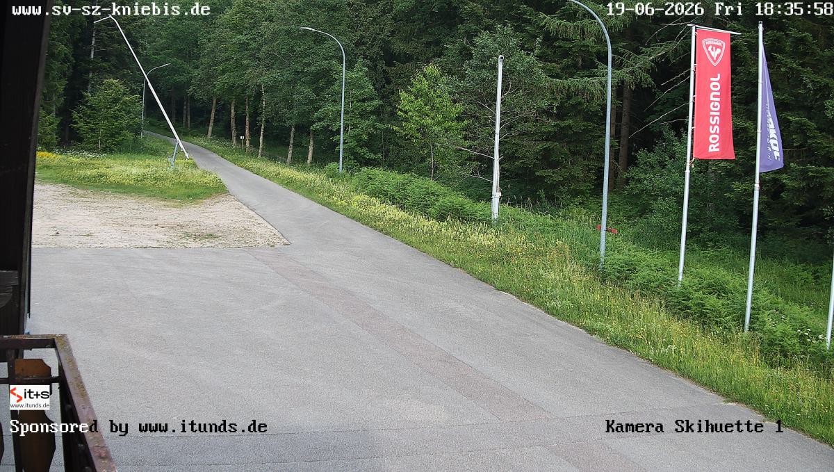 Archiv Foto Webcam Kniebis - Nachtloipe Startbereich Skistadion