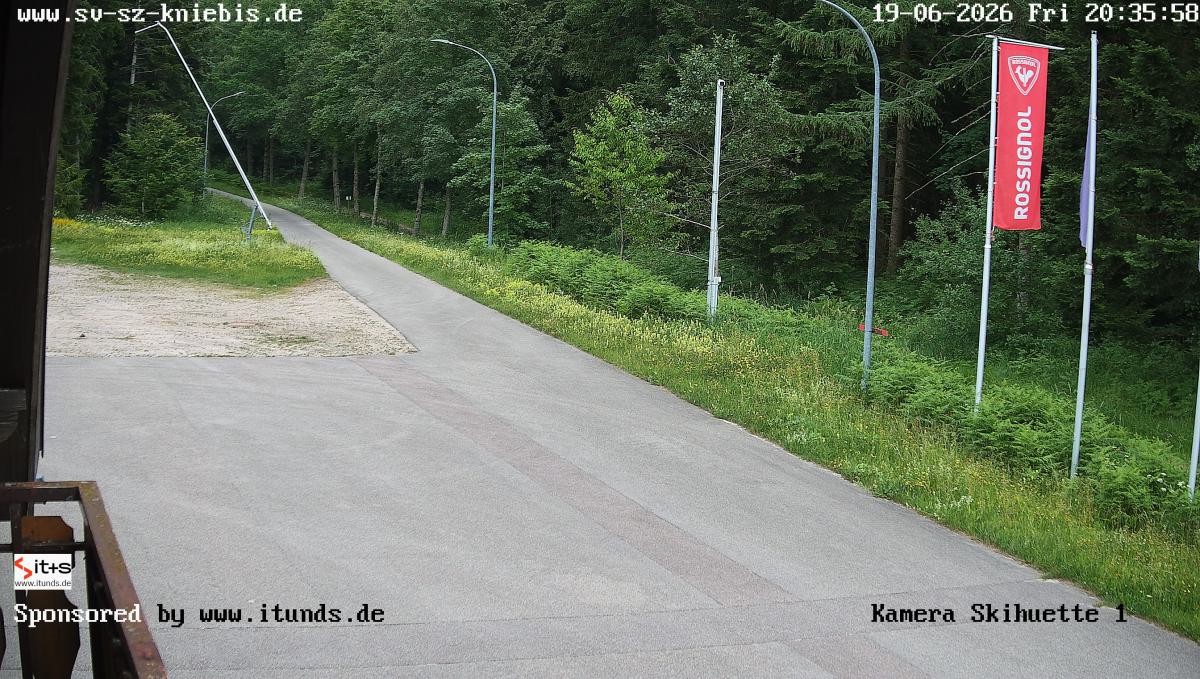 Archiv Foto Webcam Kniebis - Nachtloipe Startbereich Skistadion