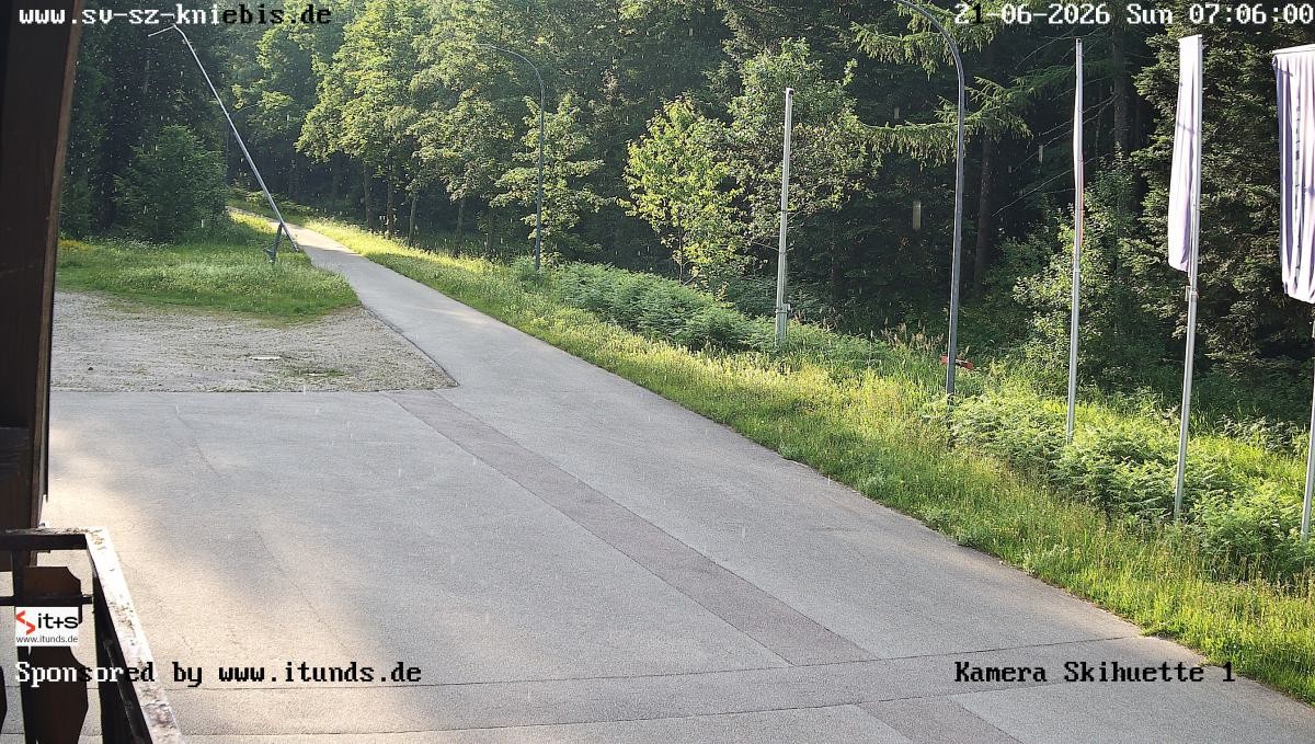 Archiv Foto Webcam Kniebis - Nachtloipe Startbereich Skistadion
