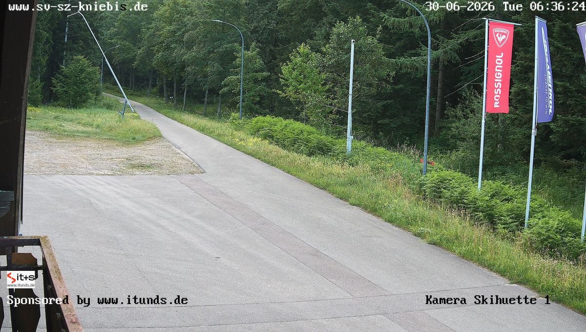 Archiv Foto Webcam Kniebis - Nachtloipe Startbereich Skistadion