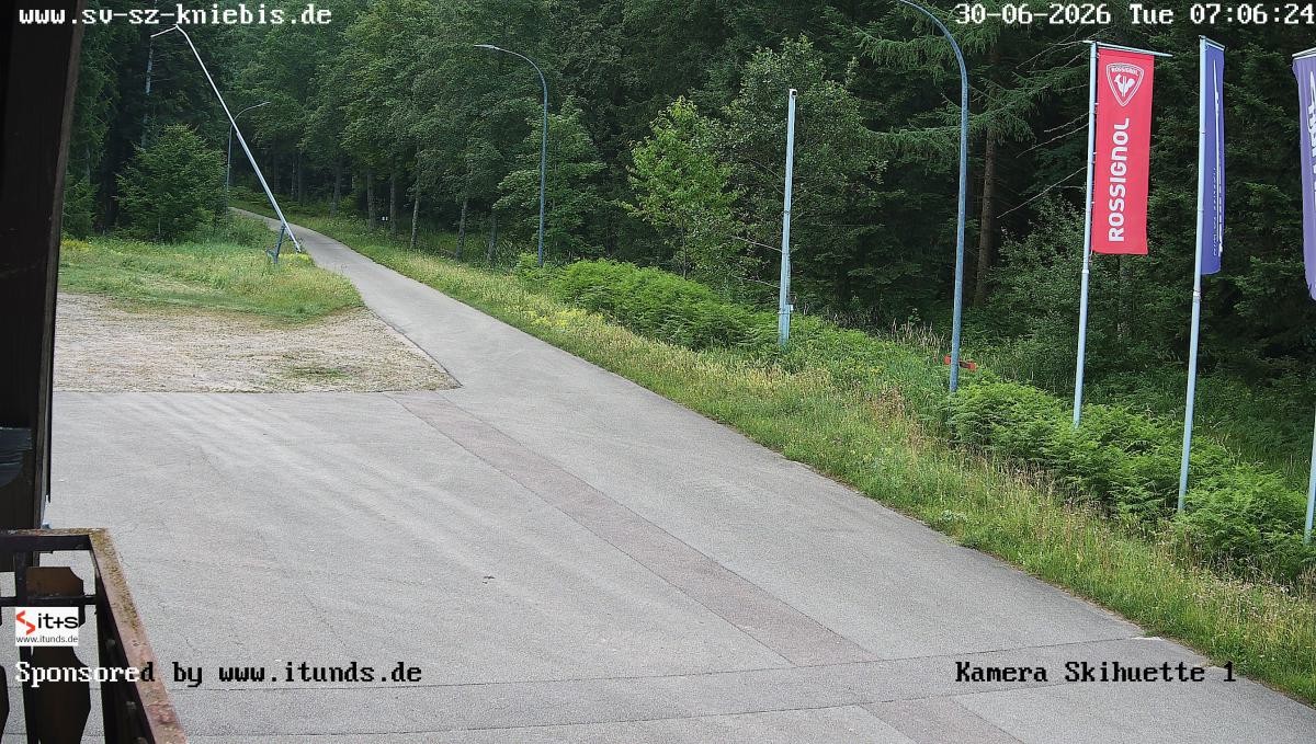 Archiv Foto Webcam Kniebis - Nachtloipe Startbereich Skistadion