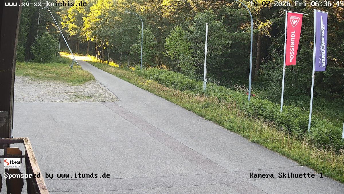 Archiv Foto Webcam Kniebis - Nachtloipe Startbereich Skistadion