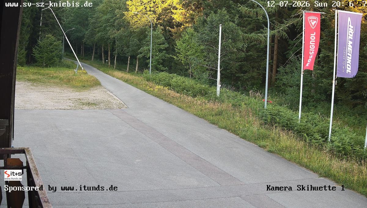 Archiv Foto Webcam Kniebis - Nachtloipe Startbereich Skistadion