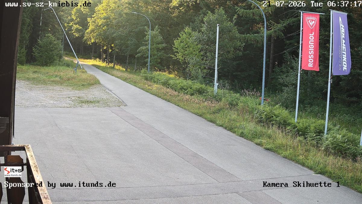 Archiv Foto Webcam Kniebis - Nachtloipe Startbereich Skistadion