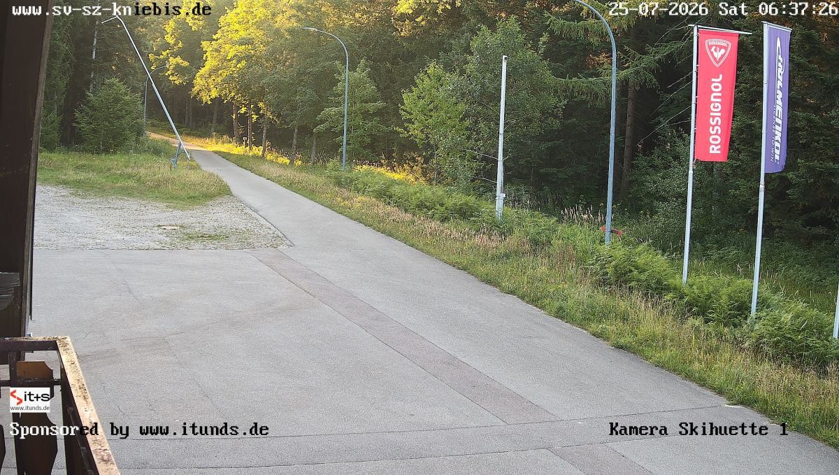 Archiv Foto Webcam Kniebis - Nachtloipe Startbereich Skistadion