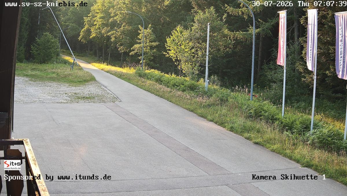 Archiv Foto Webcam Kniebis - Nachtloipe Startbereich Skistadion