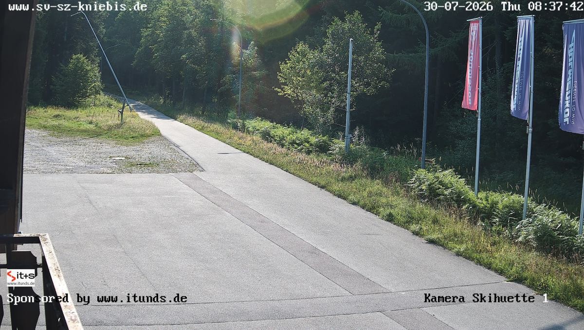 Archiv Foto Webcam Kniebis - Nachtloipe Startbereich Skistadion