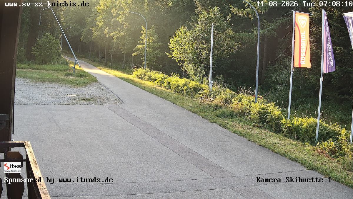 Archiv Foto Webcam Kniebis - Nachtloipe Startbereich Skistadion