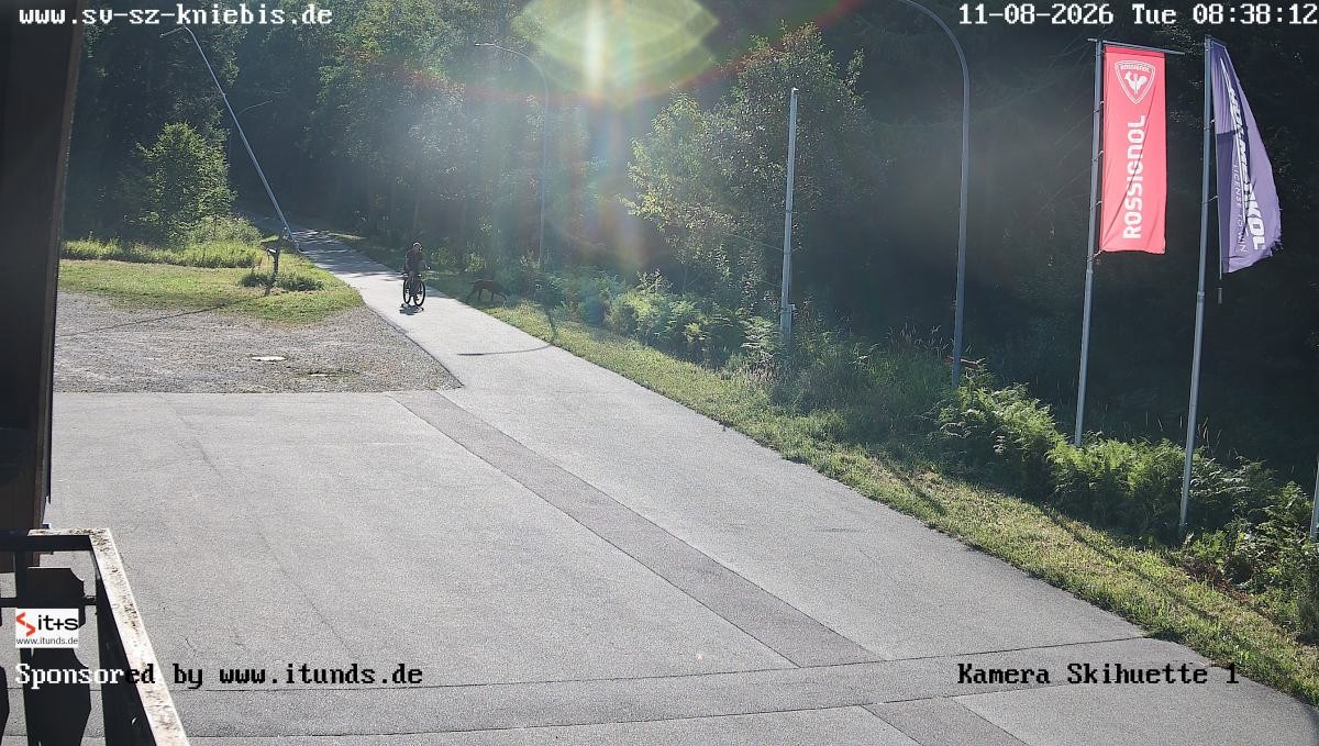 Archiv Foto Webcam Kniebis - Nachtloipe Startbereich Skistadion
