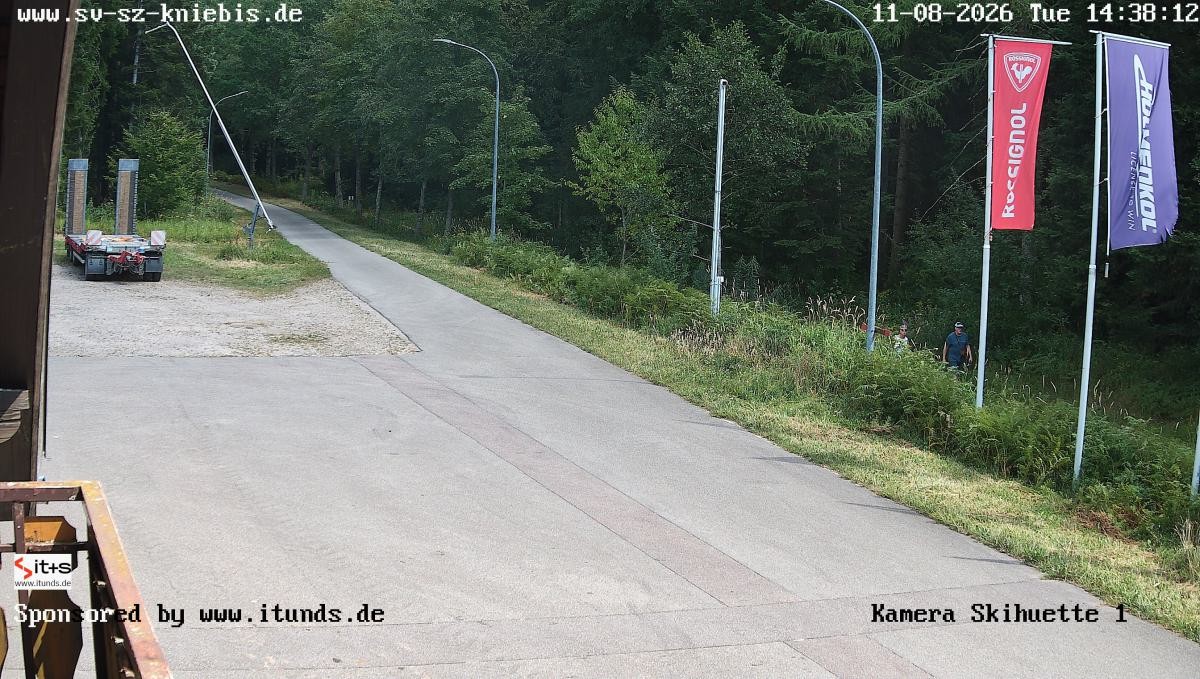 Archiv Foto Webcam Kniebis - Nachtloipe Startbereich Skistadion