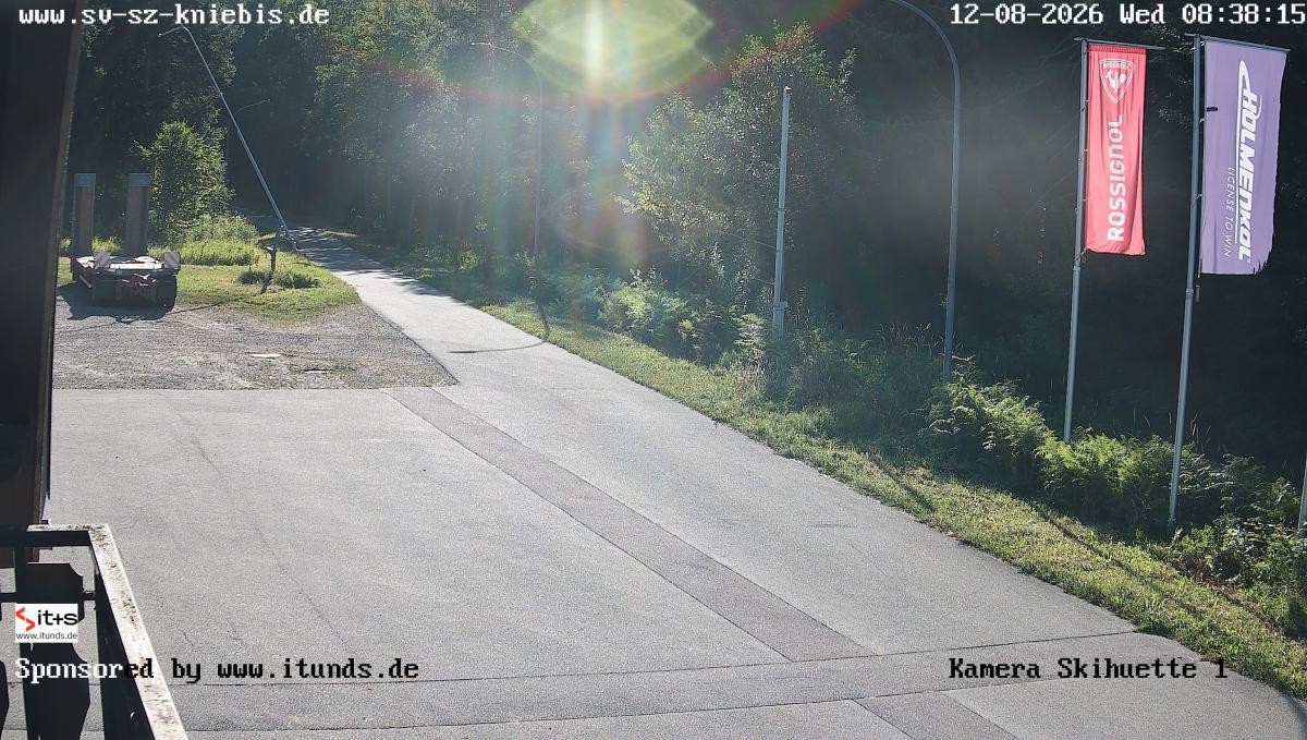 Archiv Foto Webcam Kniebis - Nachtloipe Startbereich Skistadion