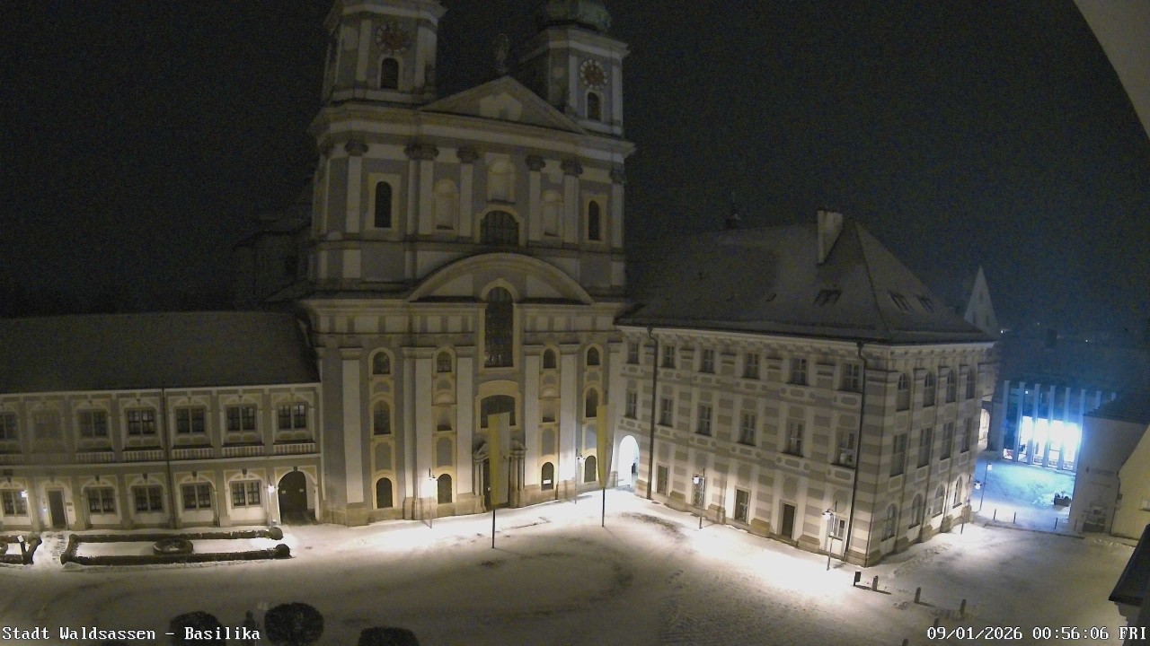 Archiv Foto Webcam Waldsassen: Basilika