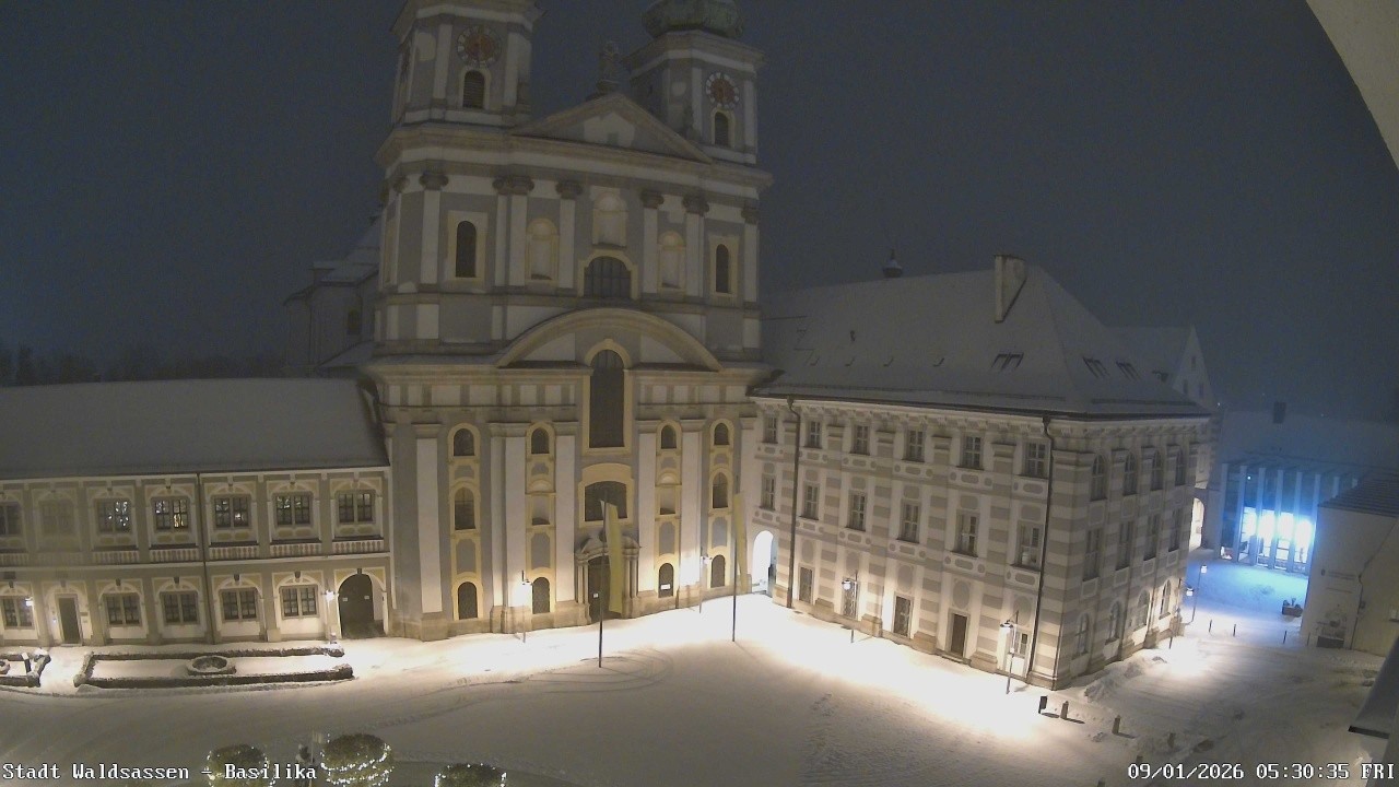 Archiv Foto Webcam Waldsassen: Basilika