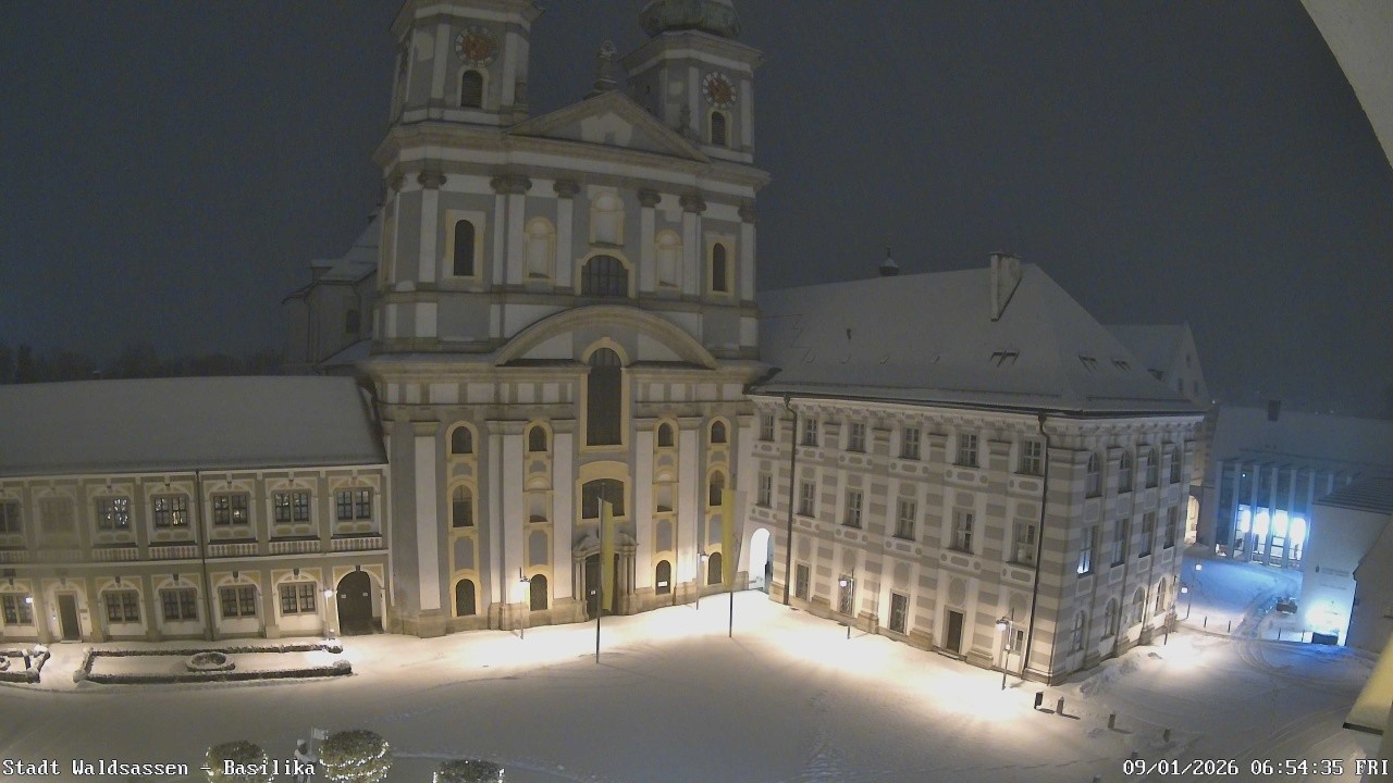 Archiv Foto Webcam Waldsassen: Basilika