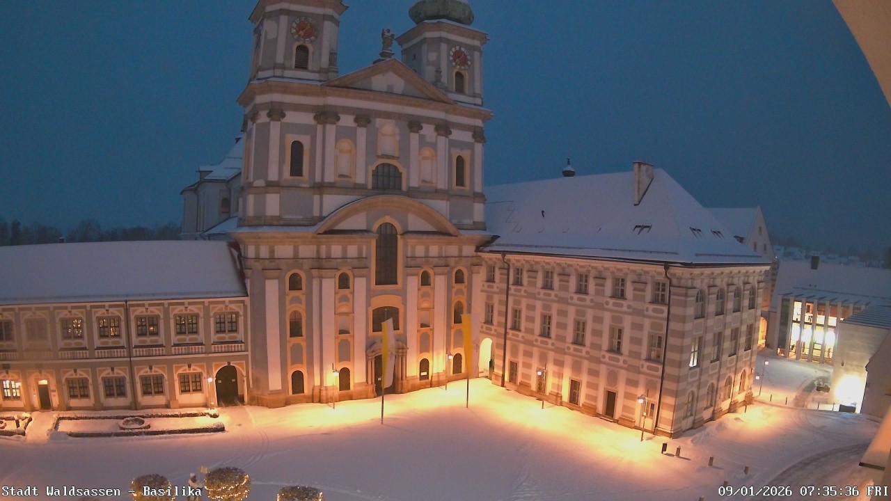 Archiv Foto Webcam Waldsassen: Basilika