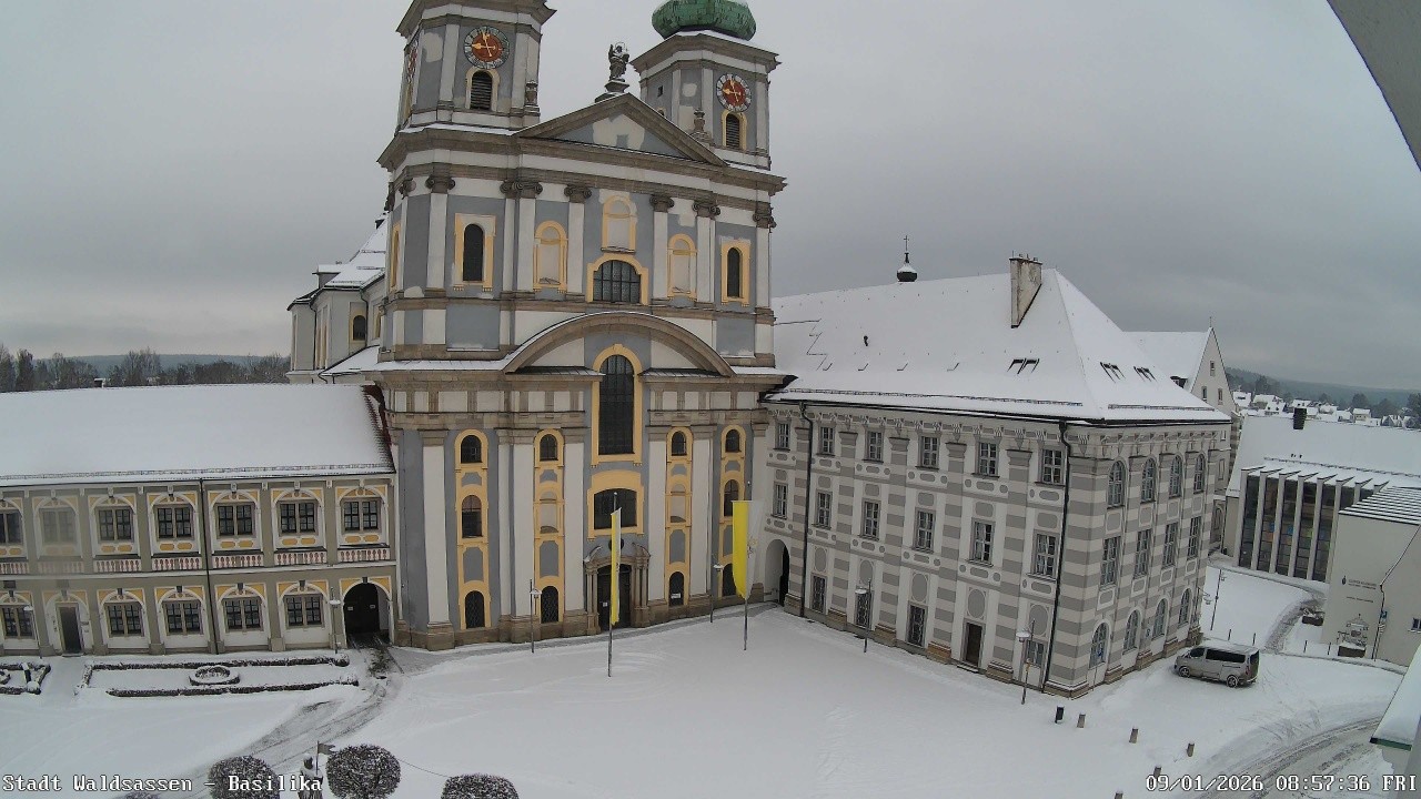 Archiv Foto Webcam Waldsassen: Basilika