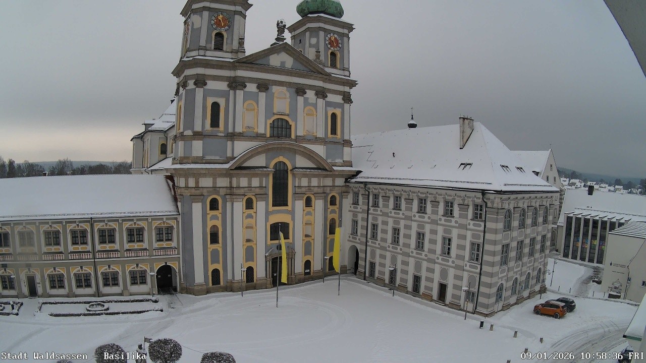 Archiv Foto Webcam Waldsassen: Basilika