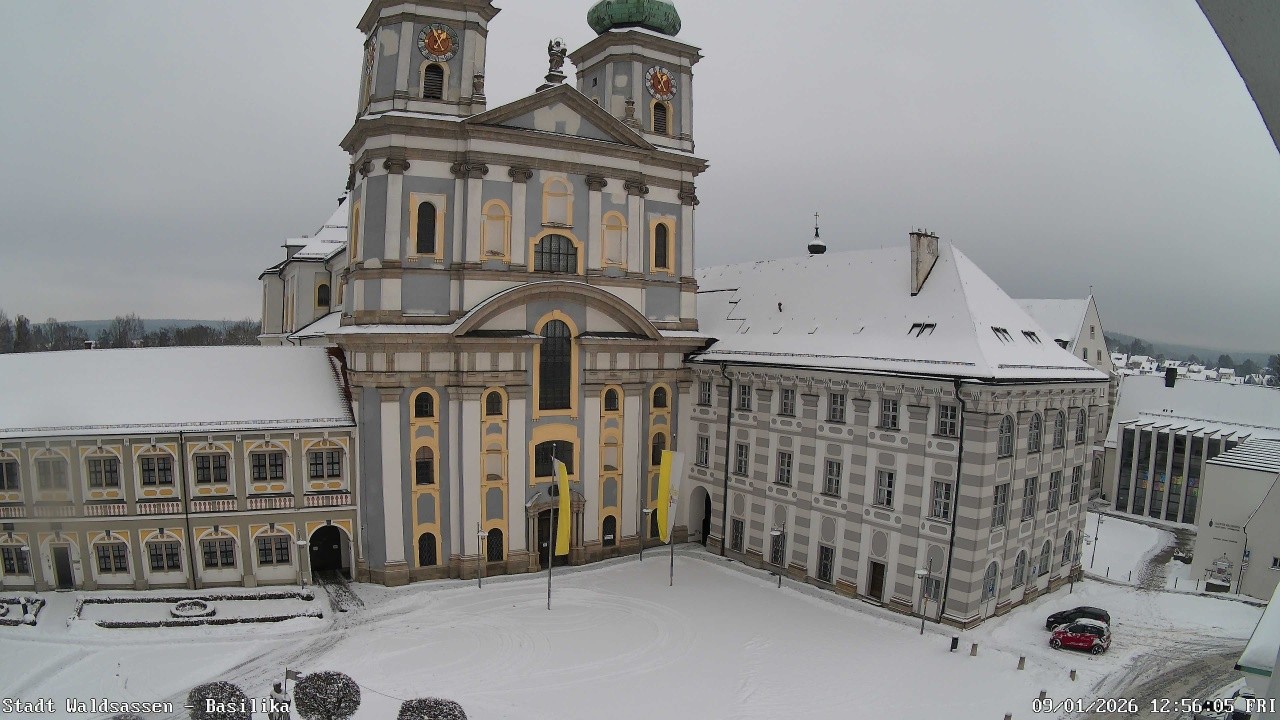 Archiv Foto Webcam Waldsassen: Basilika