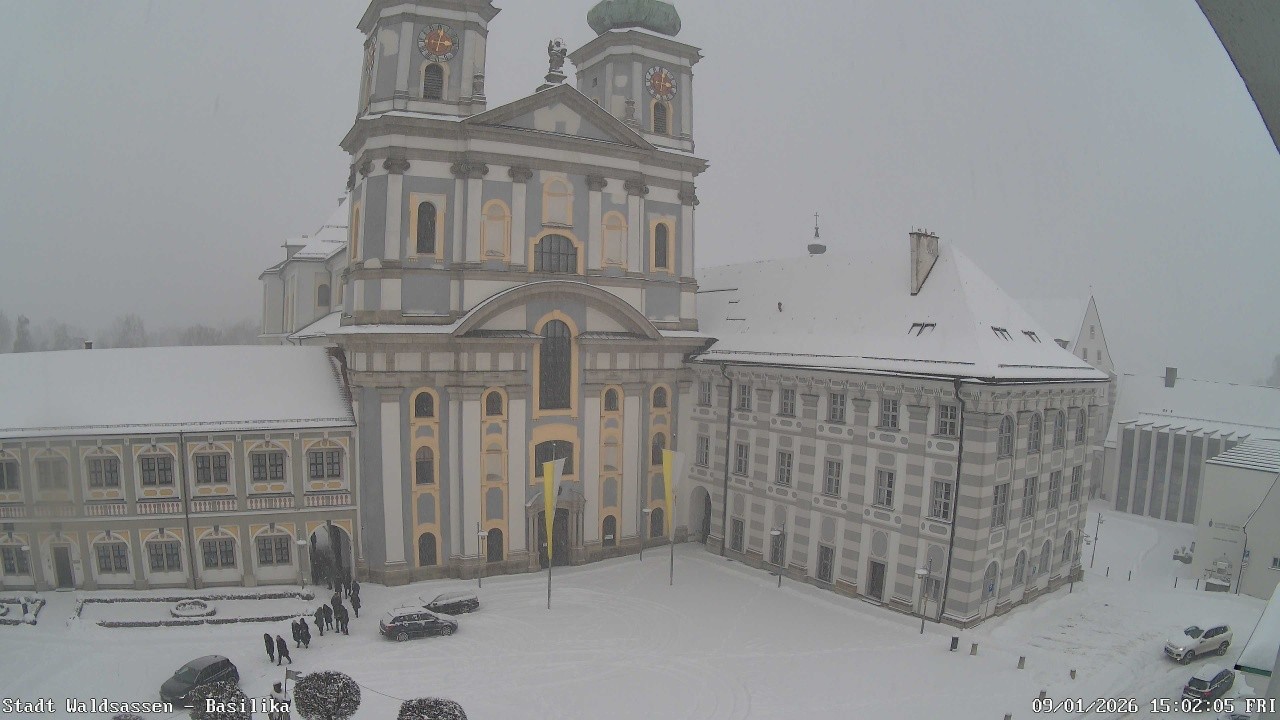 Archiv Foto Webcam Waldsassen: Basilika