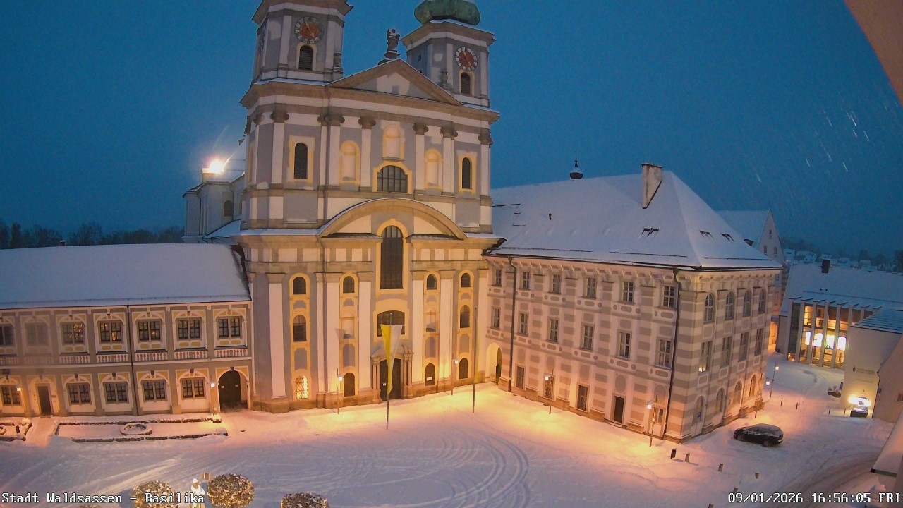 Archiv Foto Webcam Waldsassen: Basilika