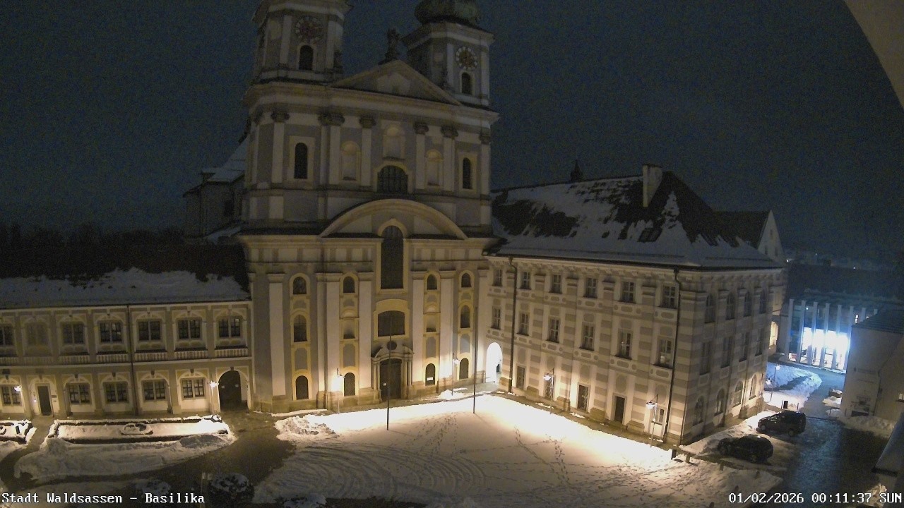 Archiv Foto Webcam Waldsassen: Basilika