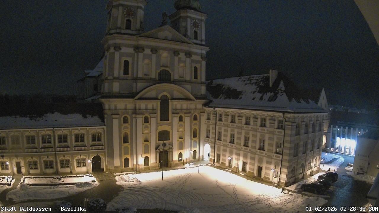 Archiv Foto Webcam Waldsassen: Basilika