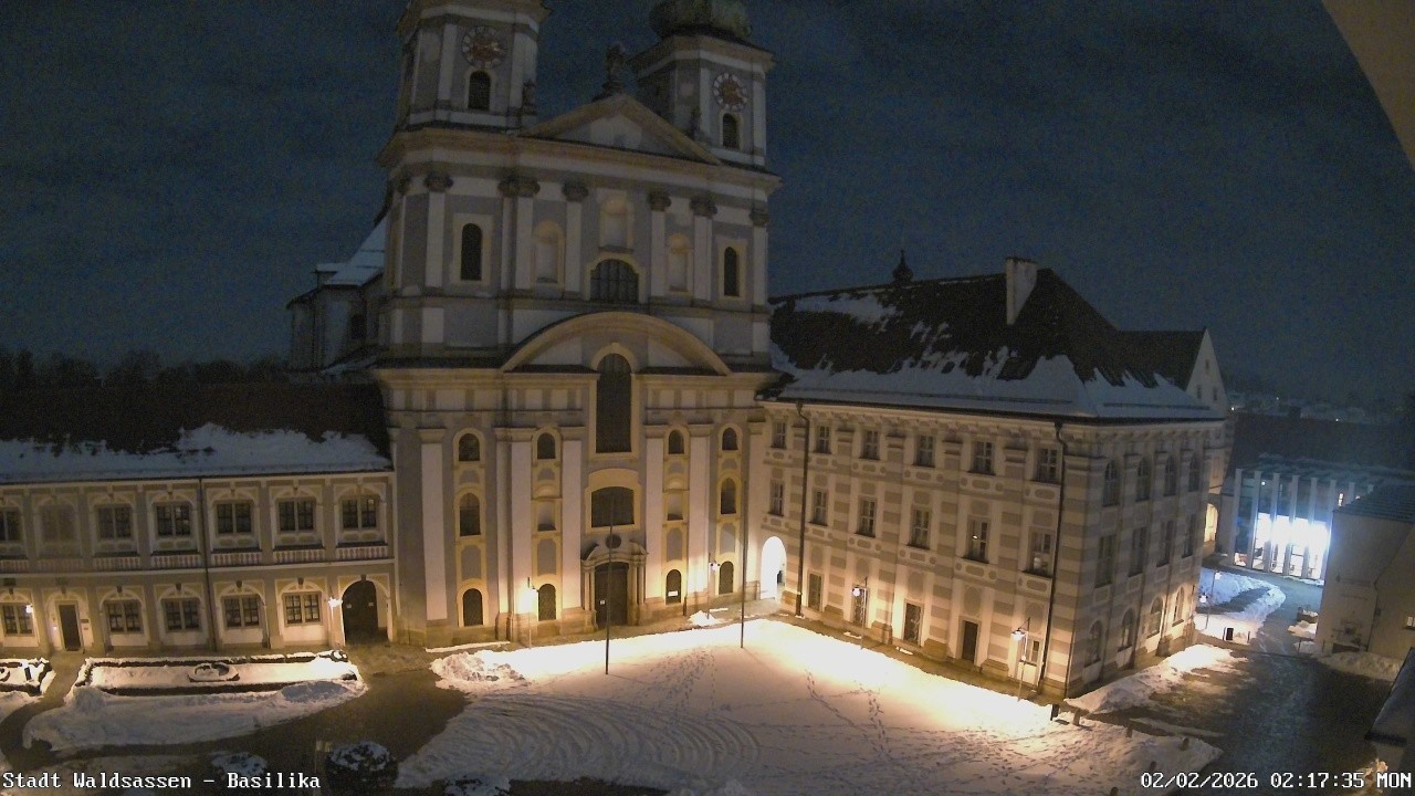 Archiv Foto Webcam Waldsassen: Basilika