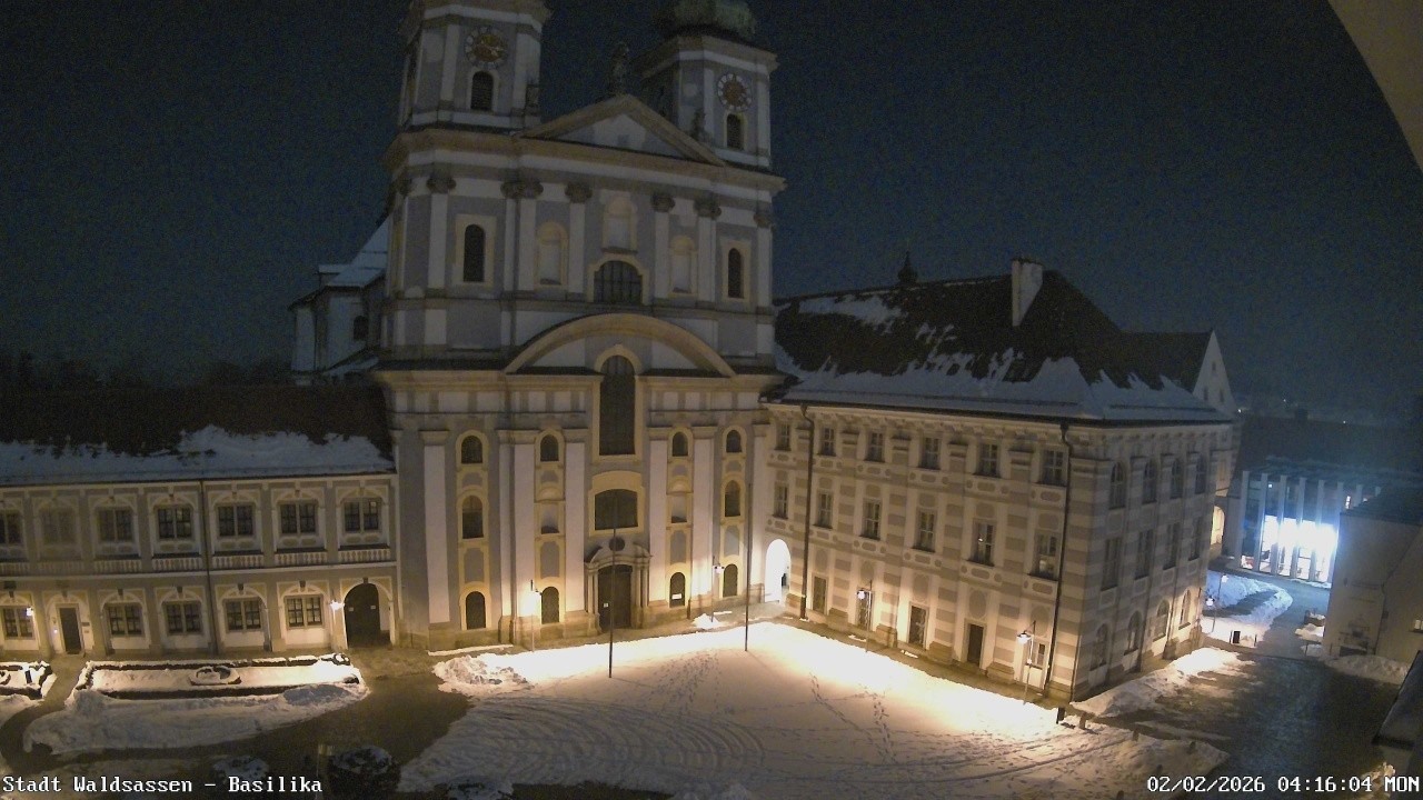 Archiv Foto Webcam Waldsassen: Basilika