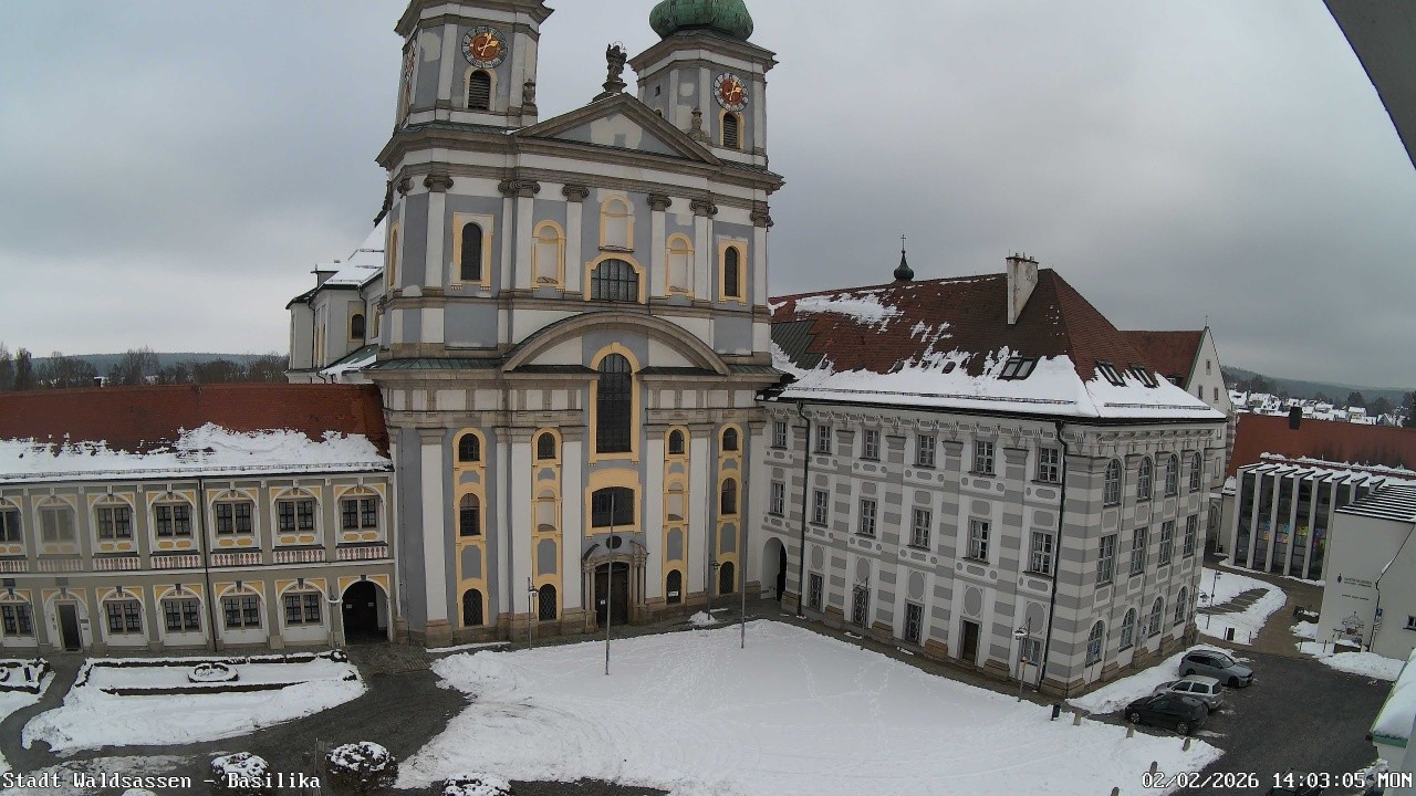 Archiv Foto Webcam Waldsassen: Basilika
