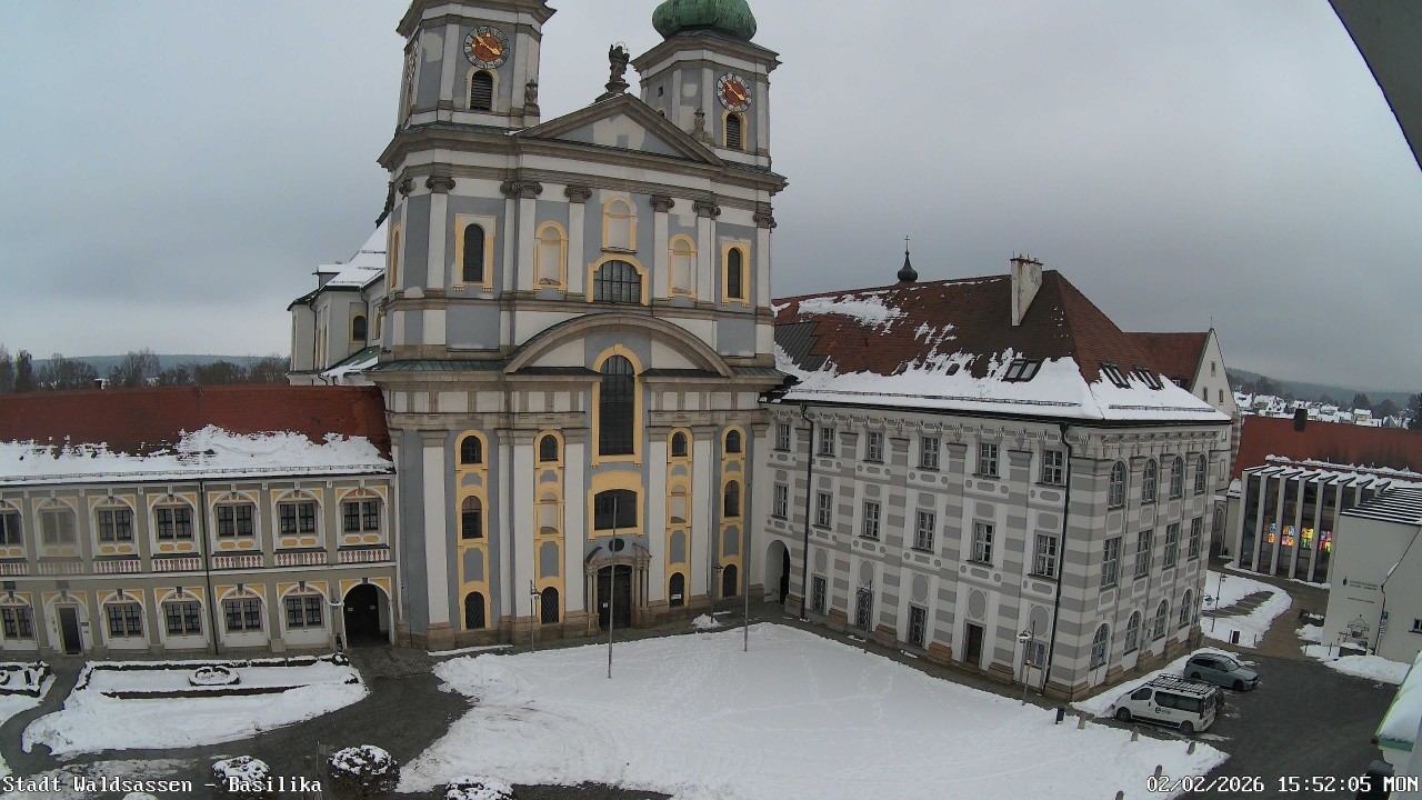 Archiv Foto Webcam Waldsassen: Basilika