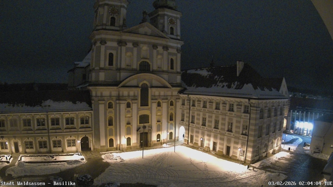 Archiv Foto Webcam Waldsassen: Basilika