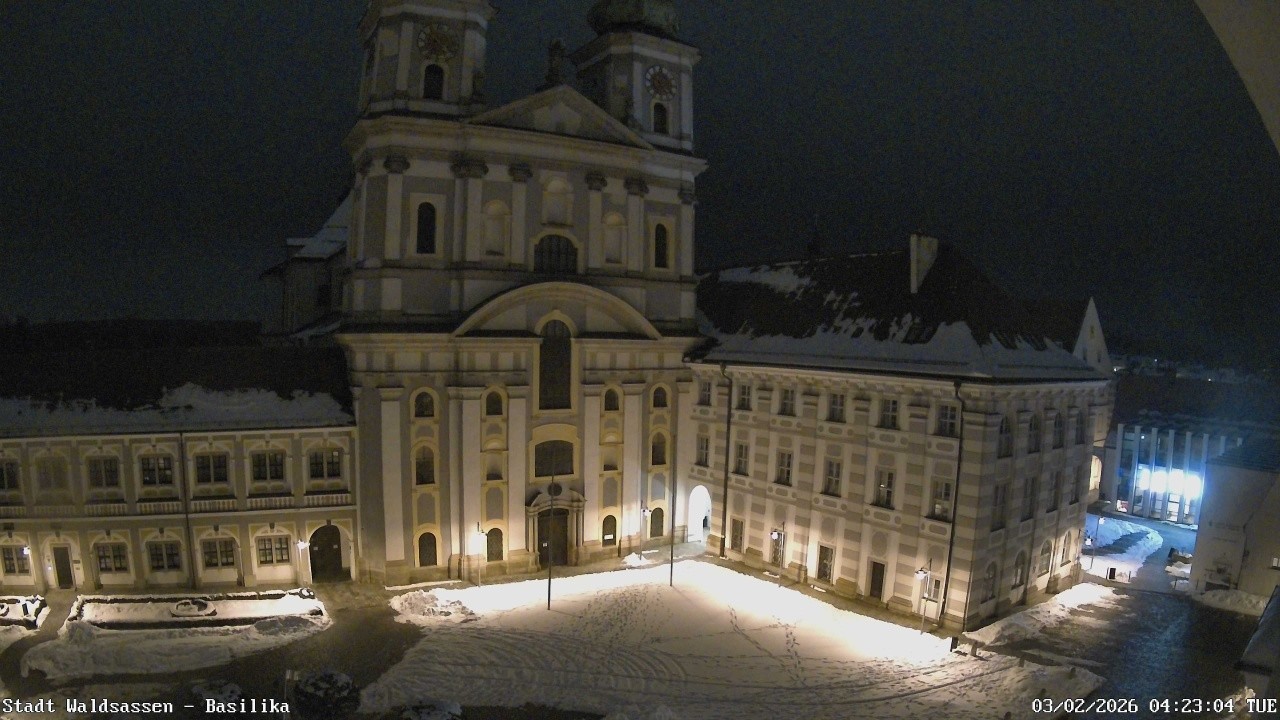 Archiv Foto Webcam Waldsassen: Basilika