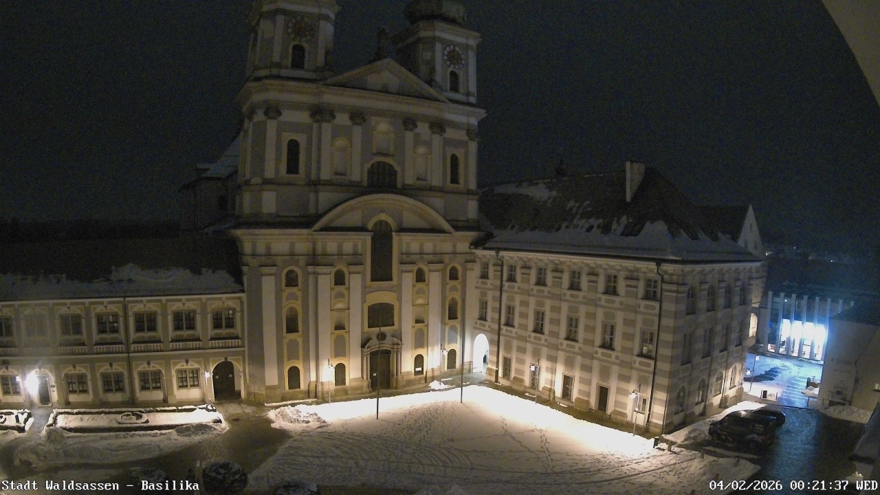 Archiv Foto Webcam Waldsassen: Basilika