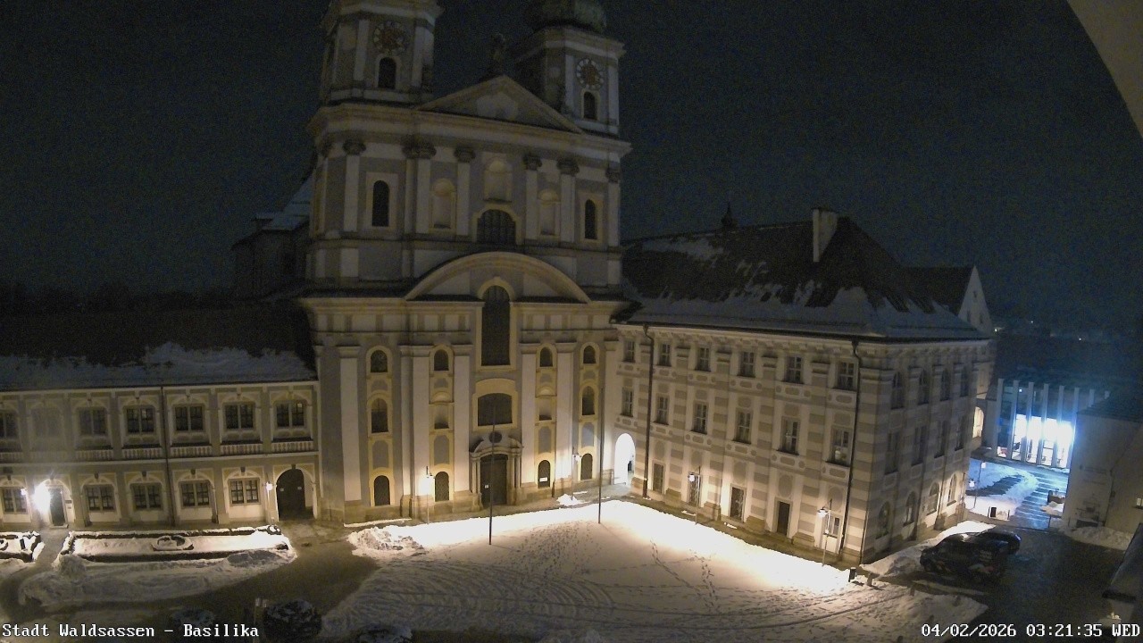 Archiv Foto Webcam Waldsassen: Basilika