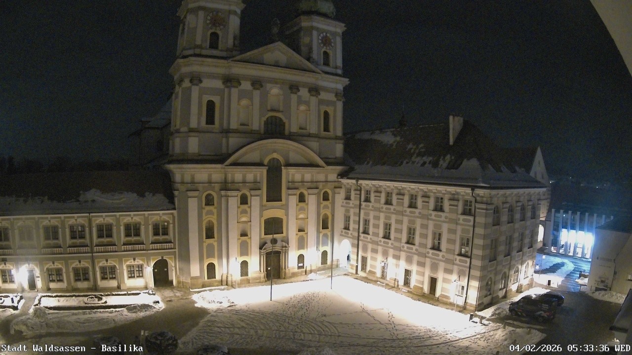 Archiv Foto Webcam Waldsassen: Basilika