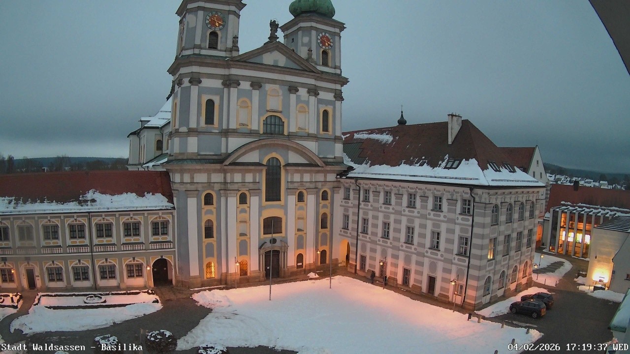 Archiv Foto Webcam Waldsassen: Basilika