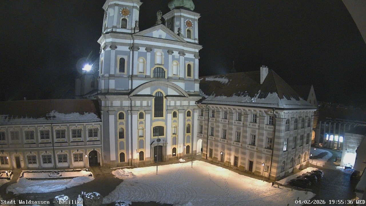 Archiv Foto Webcam Waldsassen: Basilika