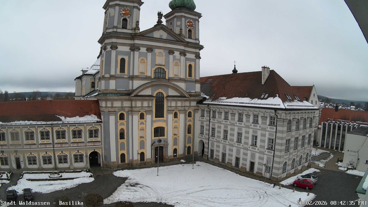 Archiv Foto Webcam Waldsassen: Basilika