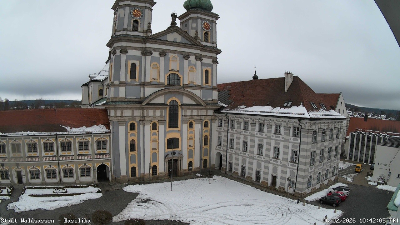 Archiv Foto Webcam Waldsassen: Basilika