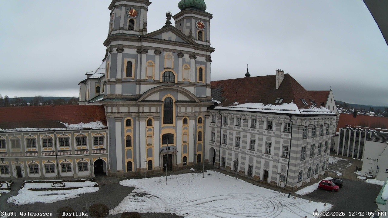 Archiv Foto Webcam Waldsassen: Basilika
