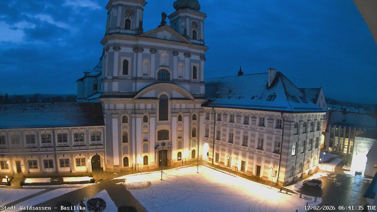 Archiv Foto Webcam Waldsassen: Basilika
