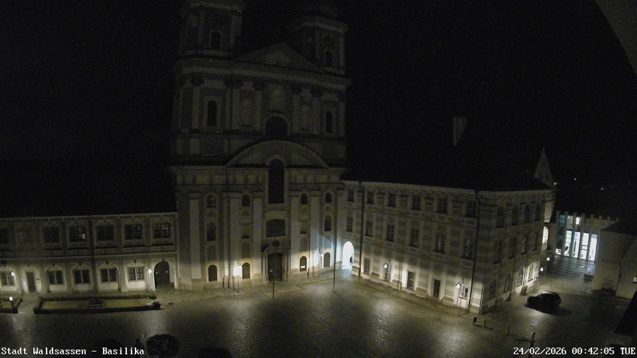 Archiv Foto Webcam Waldsassen: Basilika