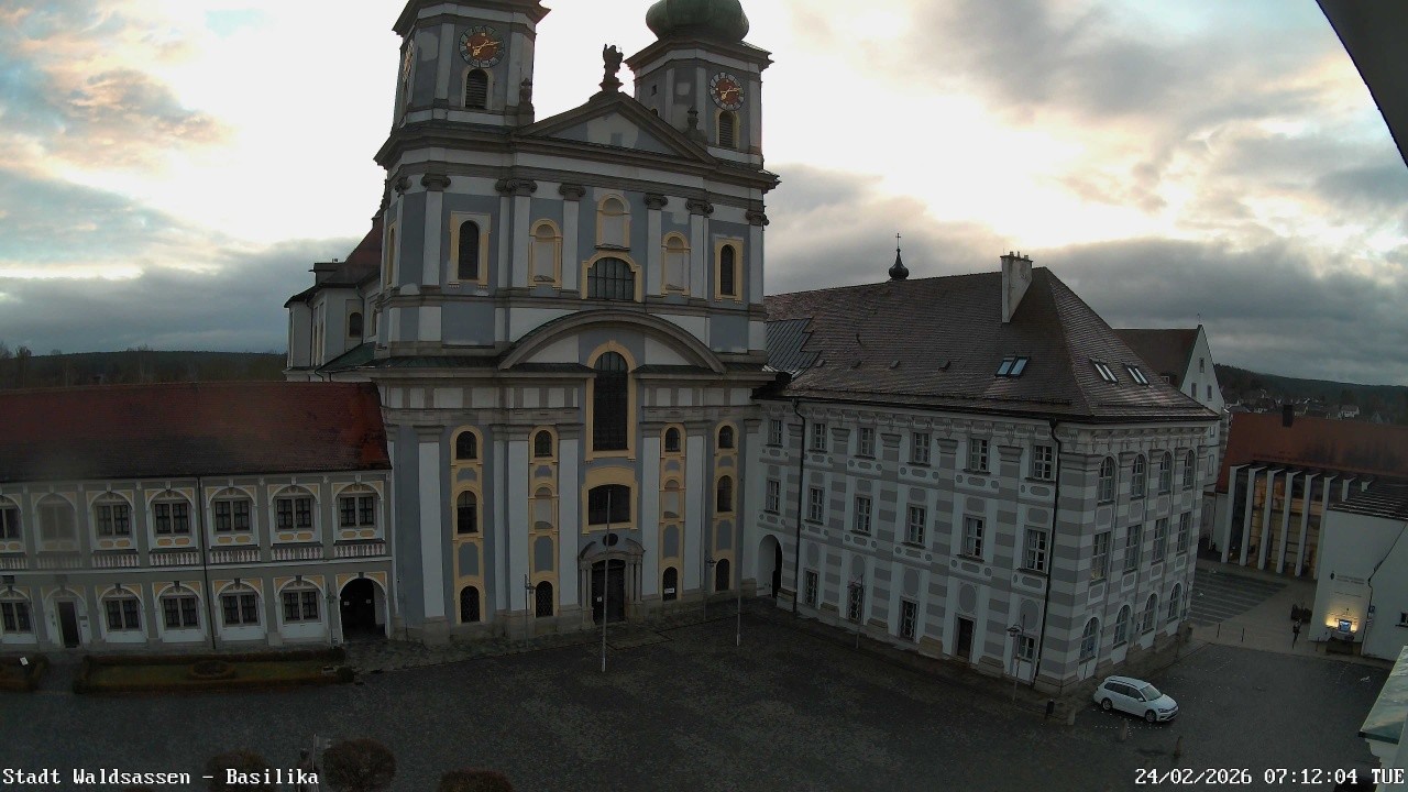 Archiv Foto Webcam Waldsassen: Basilika