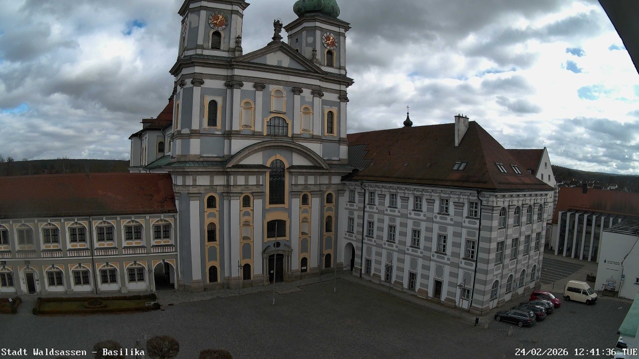 Archiv Foto Webcam Waldsassen: Basilika