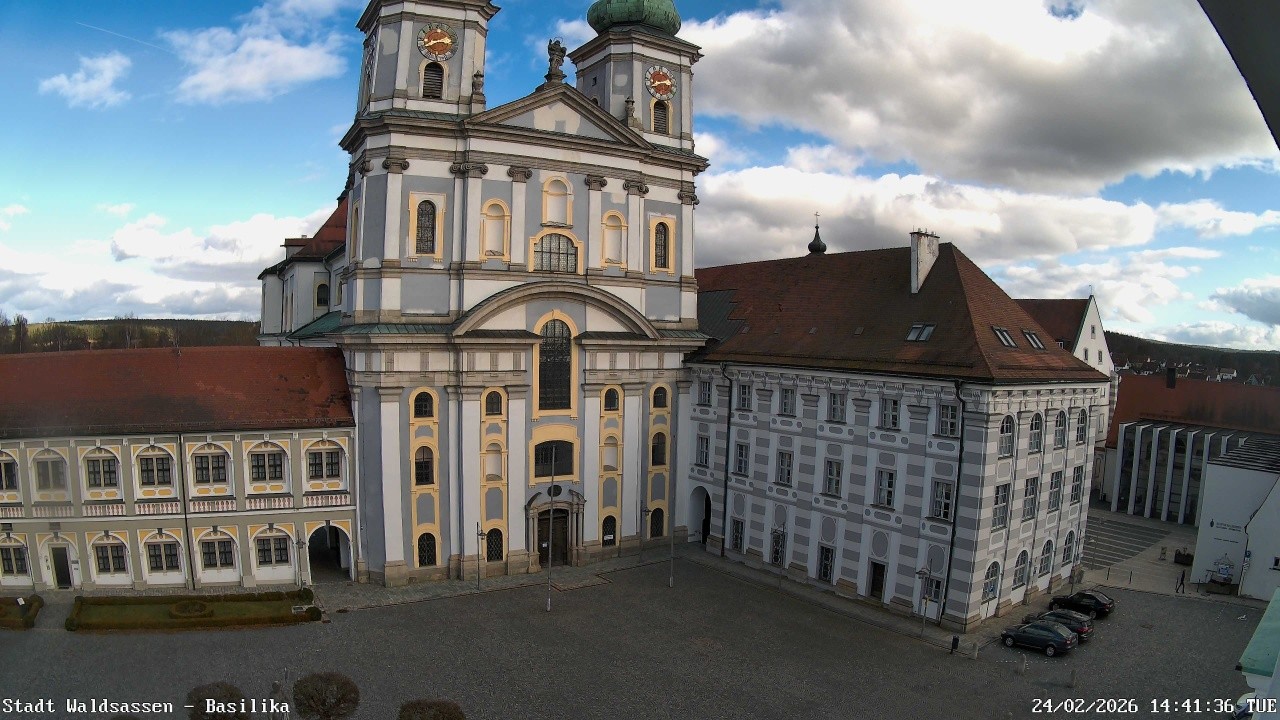 Archiv Foto Webcam Waldsassen: Basilika