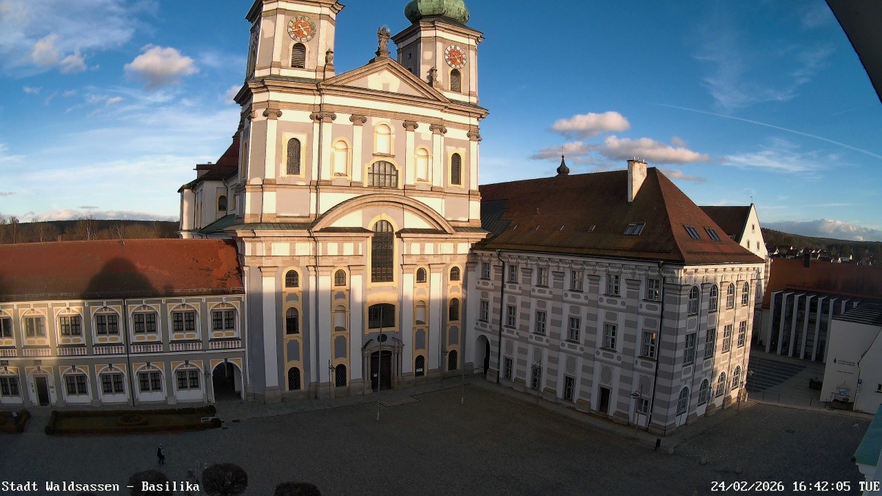 Archiv Foto Webcam Waldsassen: Basilika