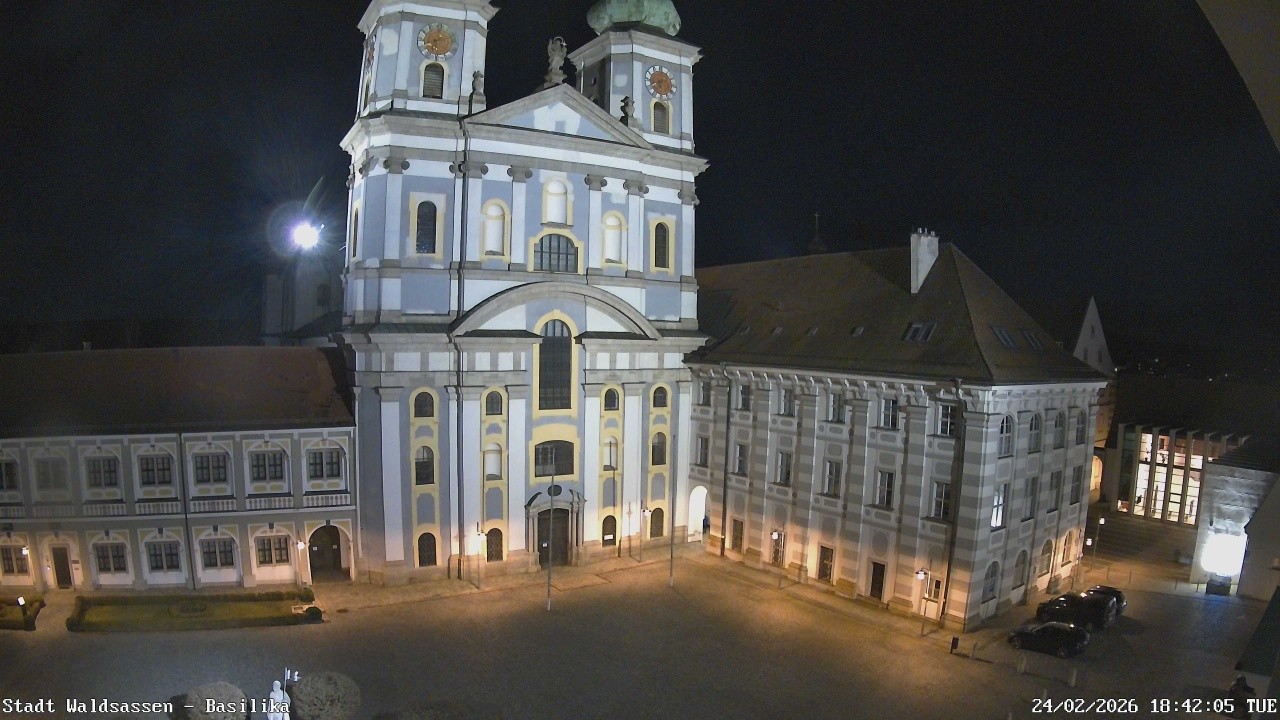 Archiv Foto Webcam Waldsassen: Basilika