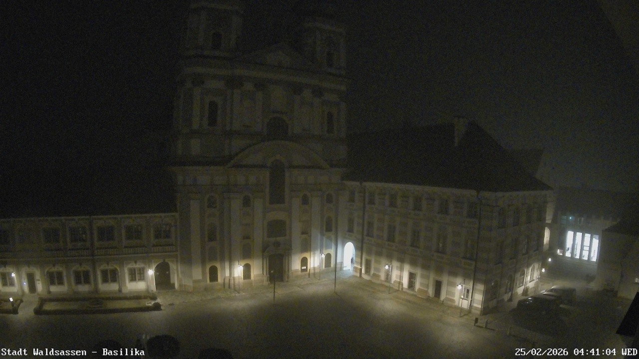 Archiv Foto Webcam Waldsassen: Basilika